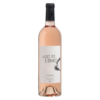 Clos de l'Ours Cuvée Accent rosé 2021 (bio)
